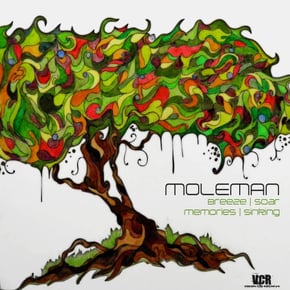 Breeze EP by Moleman Cover Art
