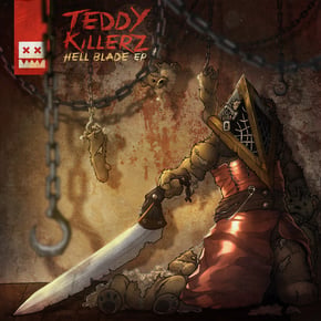 Hell Blade EP by A.M.C & Teddy Killerz Cover Art