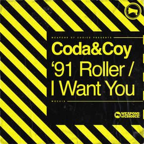 '91 Roller / I Want You by Coda Cover Art