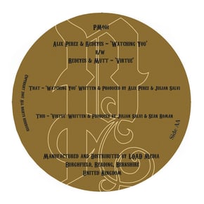 Watching U / Virtue by Alix Perez, Redeyes & Mutt Cover Art