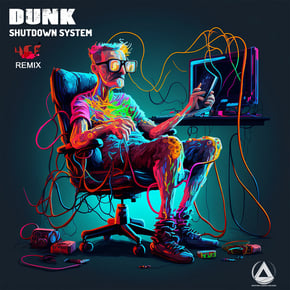 Shutdown System (4cr Remix) by Dunk & 4CR Cover Art