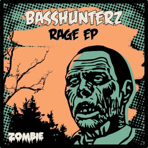Rage EP by BASSHUNTERZ Cover Art