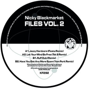 Files Vol. 2 by Nicky Blackmarket Cover Art