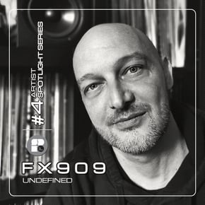 Undefined LP: Artist Spotlight Series #4 by FX909 Cover Art