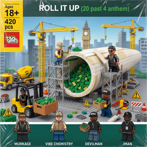 Roll it up (20 past 4 anthem) by Vibe Chemistry, Jman, Murkage & Devilman Cover Art