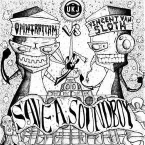 UK Jungle Records Presents: OmniRhythm & Vincent Van Sloth - Save A Sound Boy by OmniRhythm Cover Art
