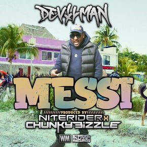 Messi by Niterider, Devilman & Chunky Bizzle Cover Art