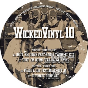WickedVinyl10 by Wickedsquad Cover Art