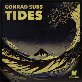 Tides LP by Conrad Subs Cover Art