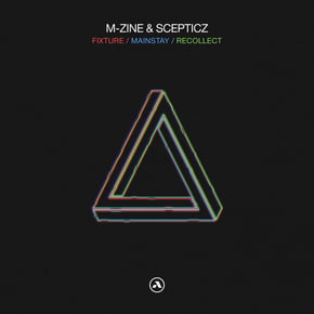 Fixture/ Mainstay/ Recollect by M-zine & Scepticz Cover Art