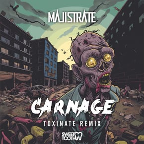 Carnage (Toxinate Remix) by Majistrate & Toxinate Cover Art