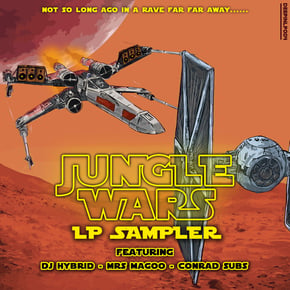 Jungle Wars: Episode V - LP Sampler by Mrs Magoo, DJ Hybrid & Conrad Subs Cover Art
