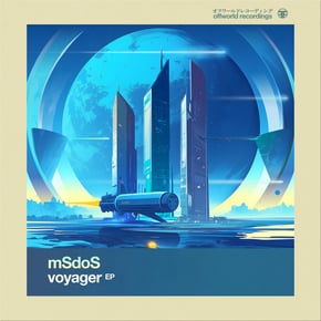 Voyager EP by MSDOS Cover Art