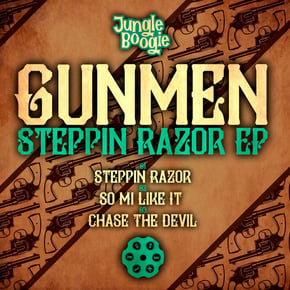 Steppin Razor EP by Gunmen Cover Art