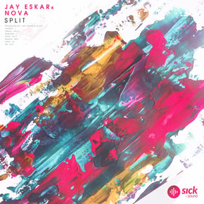 Split by Macky Gee, Jay Eskar & NOVA Cover Art
