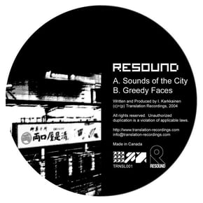 Sounds Of The City / Greedy Faces by Loxy & Resound Cover Art