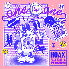 One By One by Hoax, Degs & Eva Lazarus Cover Art