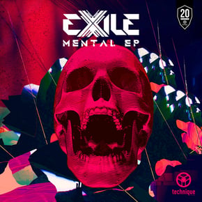 Mental EP by AIRGLO & Exile Cover Art