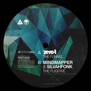 The Fugitive EP by Zero T, Mindmapper & Silvahfonk Cover Art