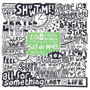 Say No More (Myth Remix) by Riya & Collette Warren Cover Art