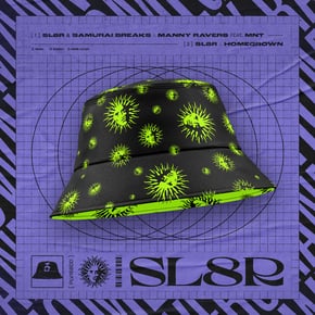 Manny Ravers / Homegrown by Sl8r & Samurai Breaks Cover Art