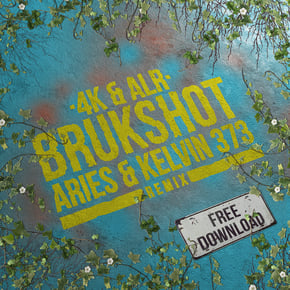 Brukshot (Aries & Kelvin 373 Remix) by Aries, Kelvin 373, 4K & ALR Cover Art