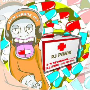 Drum Orange 003 by DJ Panik Cover Art