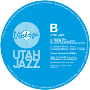 Comfort Zone / NRG '93 / Could You Handle It by Utah Jazz Cover Art