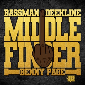 Middle Finger by MC Bassman, Deekline & Benny Page Cover Art
