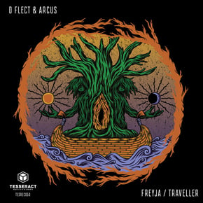 Freyja / Traveller by D Flect & ARCUS Cover Art