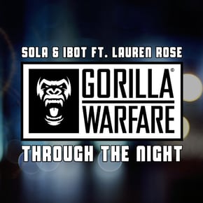 Through The Night by Sola, iBot & Lauren Rose Cover Art