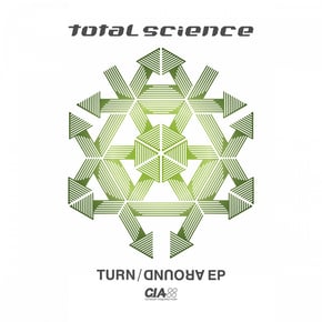 Turn Around EP by Total Science, Break & DLR Cover Art