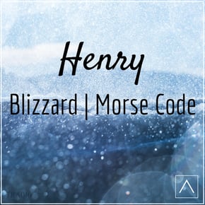 Blizzard / Morse Code by Henry Cover Art