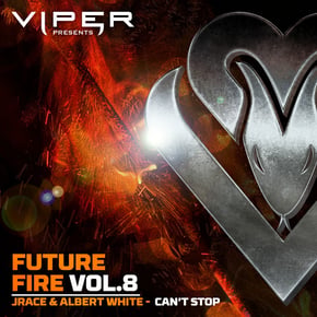 Can't Stop (Future Fire Vol.8) by Jrace & Albert White Cover Art