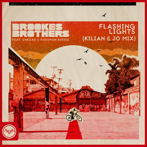 Flashing Lights (Kilian & Jo Mix) by Brookes Brothers Cover Art