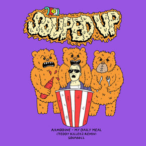 My Daily Meal (Teddy Killerz Remix) by A.M.C, Teddy Killerz & Armodine Cover Art
