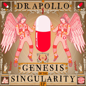 Genesis Of The Singularity EP by Dr. Apollo Cover Art