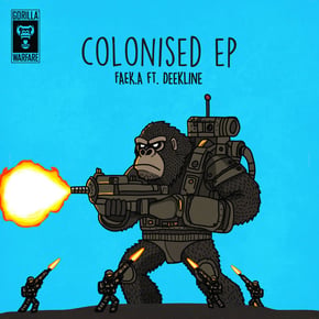 Colonised EP by Deekline Cover Art