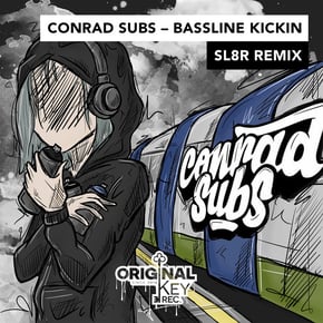 Bassline Kickin (Sl8r Remix) by Conrad Subs & Sl8r Cover Art