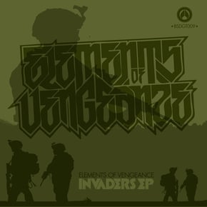 Invaders EP by Dub Elements Cover Art