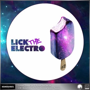 V/A Lick The Electro EP #2 by NClear, Electrosoul System, Pryzma & NV Cover Art