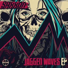 Jagged Waves EP by Saxxon Cover Art