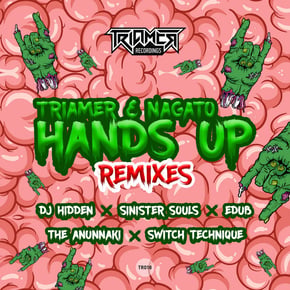 Hands Up Remixes by TriaMer & Nagato Cover Art