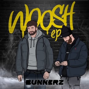Woosh EP by Bunnerz Cover Art