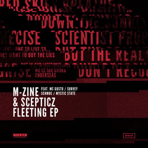 Fleeting EP by M-zine & Scepticz Cover Art