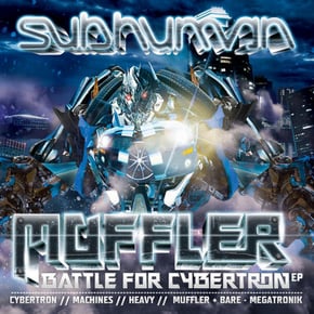 Battle For Cybertron EP by Muffler Cover Art