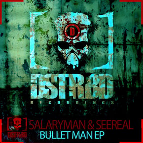 Bullet Man EP by Salaryman Cover Art