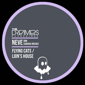 Flying Cats / Lion's House by Hi Hatz, Samurai Breaks, Neve & DNN Cover Art