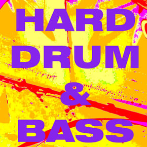 Hard Drum and Bass by John B & Drum & Bass Cover Art