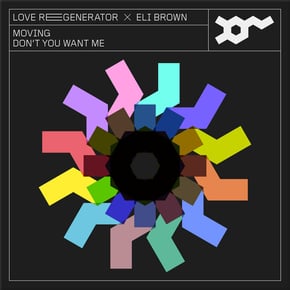 Moving by Sub Focus, Love Regenerator, Eli Brown & Calvin Harris Cover Art
